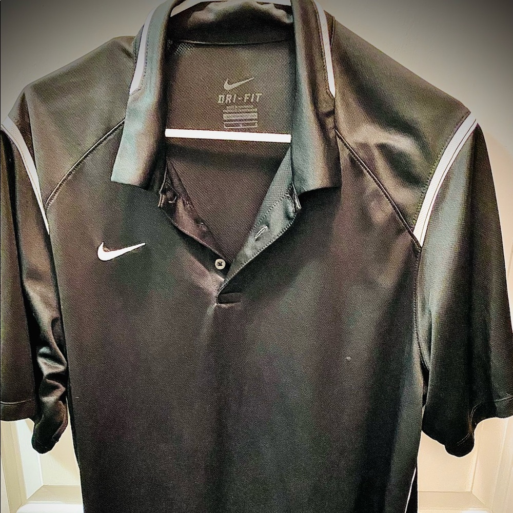 Nike Collared Short Sleeve Golf Shirt Size Large